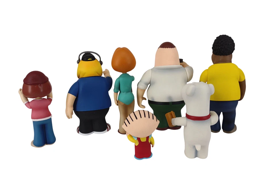 Mezco 2004 Family Guy Serie 1.5 Juego en Caja + '05 Serie 4 Cleveland Marrón Suelto Foto 2 de 4