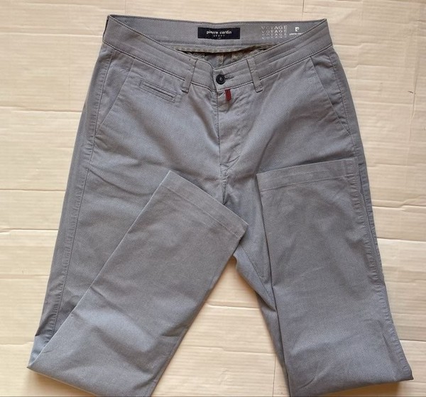 Men Pierre Cardin Trousers Blue 32