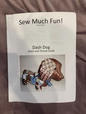 Sew Much Fun 3D Dash Dog Needlepoint With Stitch Guide Heavily Discounted
