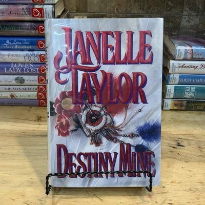 Destiny Mine Janelle Taylor HC Historical Romance Ex-Library Native American