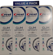 4x Crest Pro Health Gum Detoxify Ultra 4.7 oz...