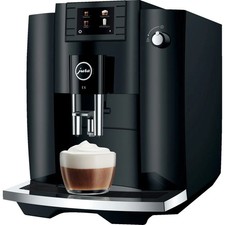 JURA E6 (EC) Kaffeevollautomat Piano Black 15 bar