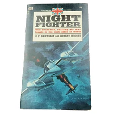 Night Fighter By CF Rawnsley & Robert Wright 1968 PB WWII Air War 1st American