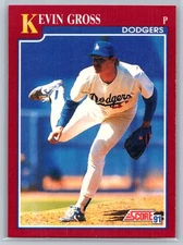 1991 Score Rookie & Traded #51T Kevin Gross Los Angeles Dodgers