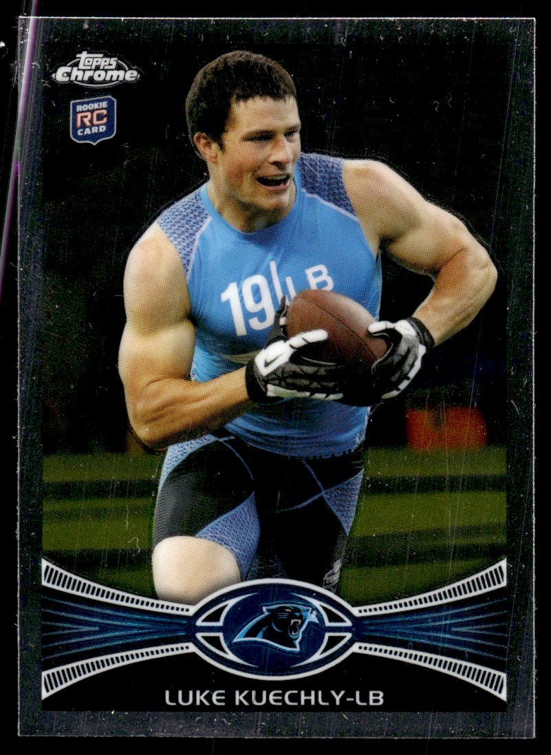 2012 Topps Chrome Luke Kuechly Carolina Panthers #45