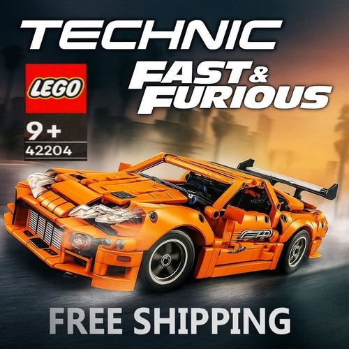 LEGO Technic Toyota Supra MK4 Set 42204 – Fast & Furious 810pcs Drift Car