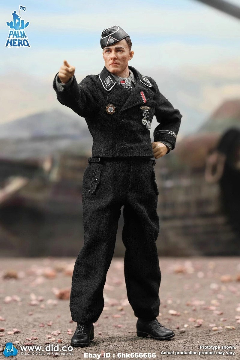 DID XD80022 German Panzer Commander Joachim Peiper 1/12 6