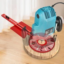 Router Circle Cutting Jig  Edge Guide - Essential Power Tool Accessory for Pr...