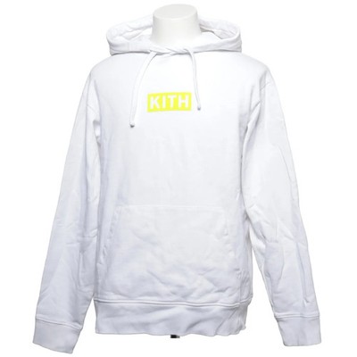 KITH, Kapuzenpullover, Größe: M, Weiß, Baumwolle, Einfarbig, Herren #nSS