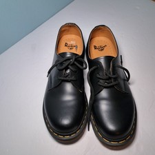 Dr. Martens 1461 Smooth Leather Oxford Shoes, Black, Size US W8