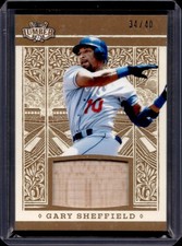 2025 Leaf Lumber #34/40 Bronze Gary Sheffield MEM