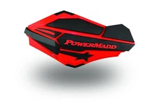 Powermadd Sentinel Series Handguard Kit For Polaris Dirt Bike (Red/Black) 34402