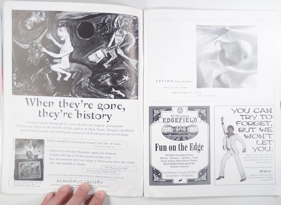 1993 PLAZM #9 grunge zine MUSIC All-Women Design TYPOGRAPHY interviews COMMENT - Image 4 of 4