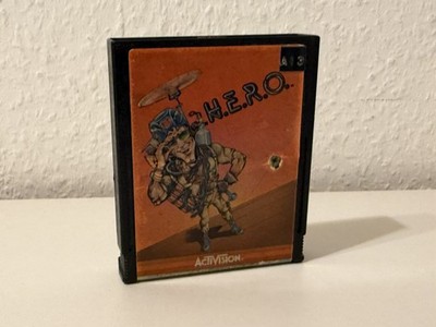 Atari 2600 Hero Activision H.e.r.o.  Videospiel 80er geprüft! 