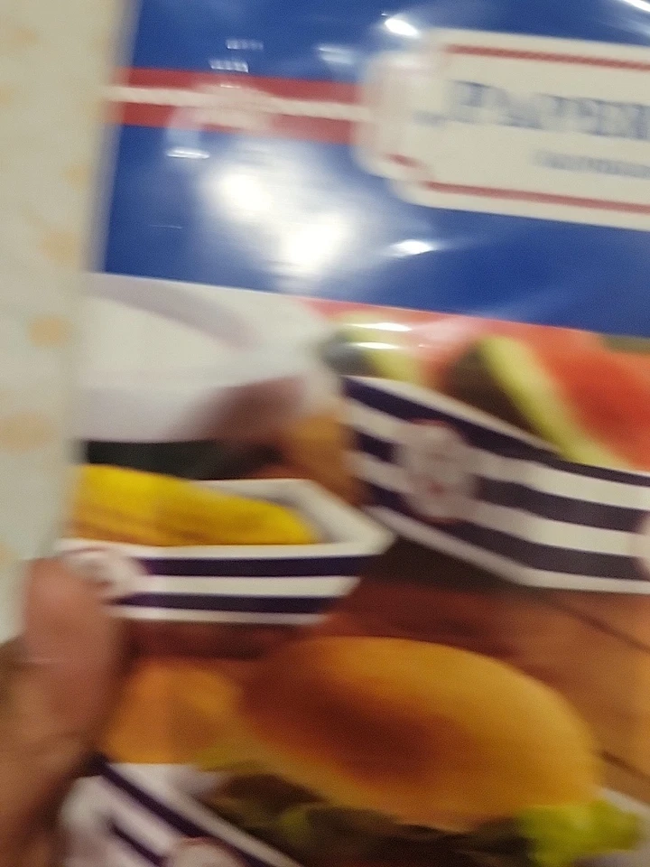 Bandejas de comida de papel ancla temática náutica 50 piezas 2 tamaños diferentes Foto 3 de 4