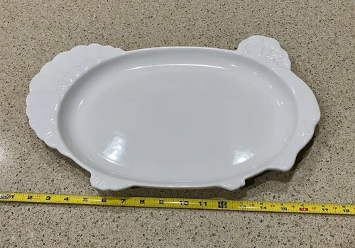 Vintage Pfaltzgraff Thanksgiving turkey platter.