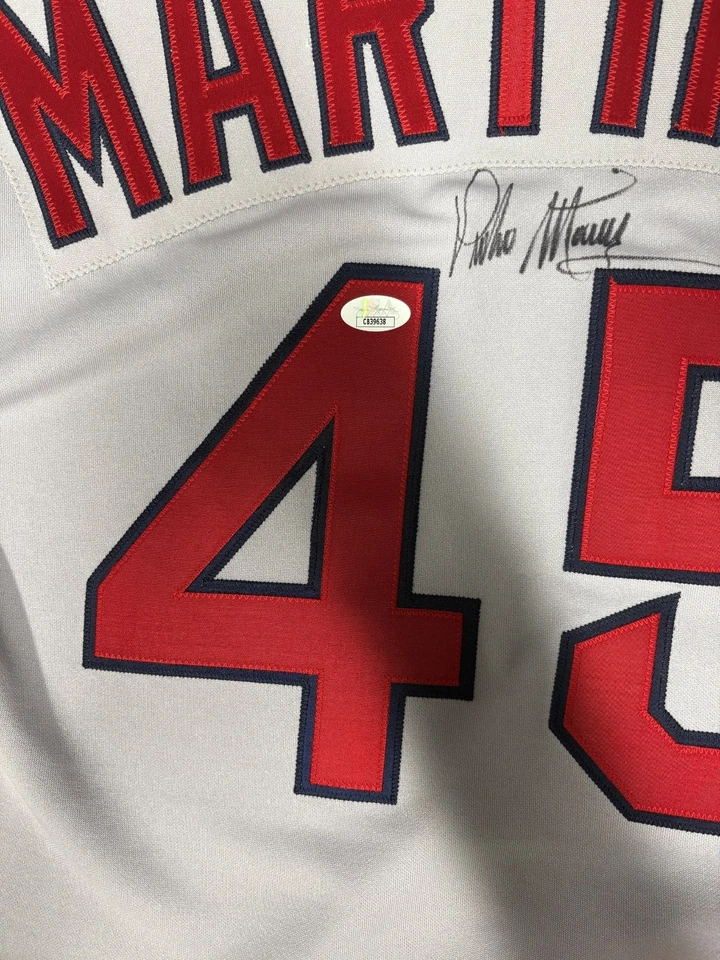 Pedro Martinez Signed Boston Red Sox Jersey JSA - Image 2 of 2