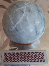 Chrysopras Kugel Edelstein Dekoration Geschen...