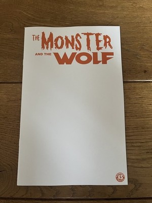 Mark Spears Monster and the Wolf #1, A76 Blank Sketch Variante 1:88