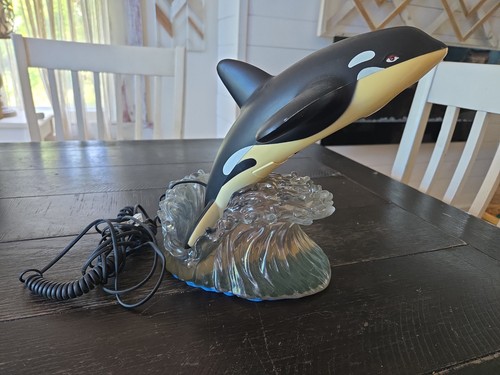 OrCA killer whale telephone vintage sea phone home shark dolphin figure shepard