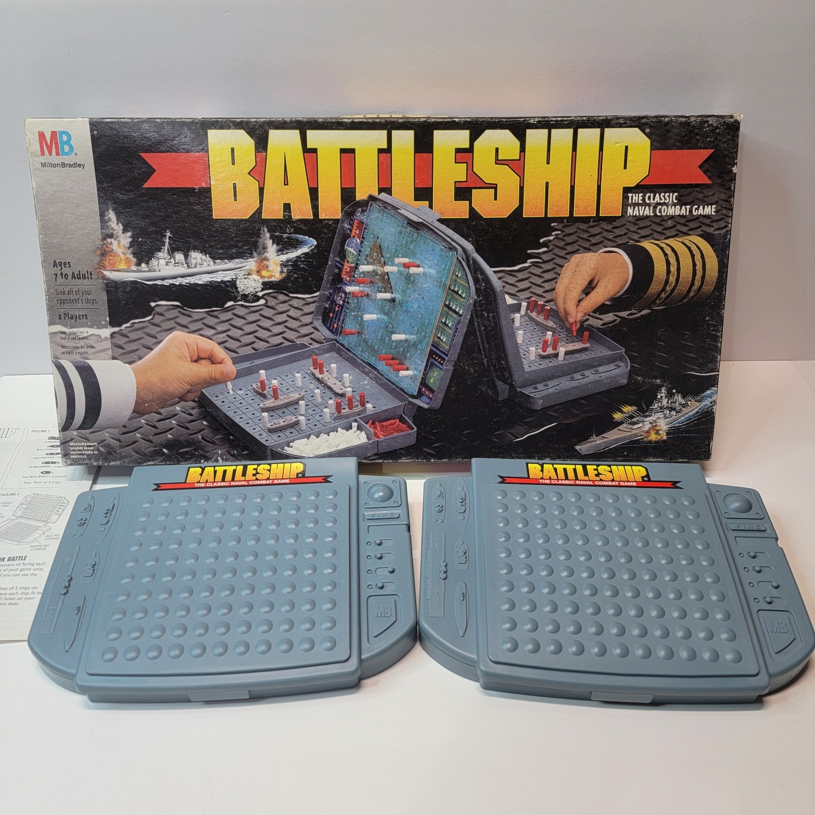 Vintage Battleship Board Game 1996 Battle Ship Boardgame Milton Bradley