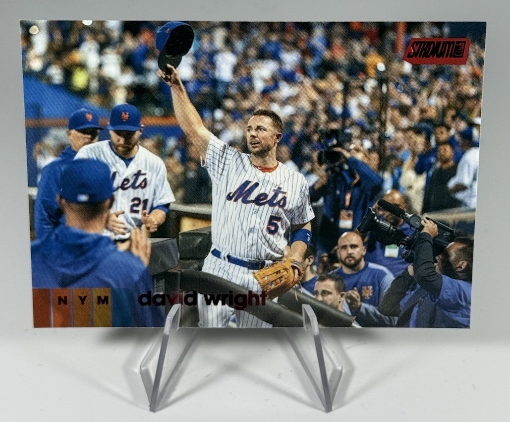 2020 Topps Stadium Club - David Wright #54 Red Foil