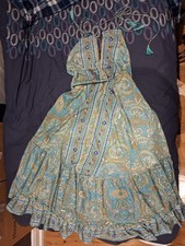 Artisanal (unbranded) art silk dress - Pre-owened barely worn in good condition