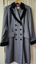 Vintage Alternance Guy Laroche Grey Short Coat/ Long Blazer Size S