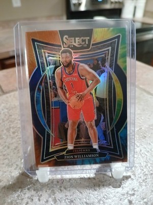 2024-25 Panini Select Zion Williamson Tie-Dye Prizm #/25 Concourse (Some Wear)