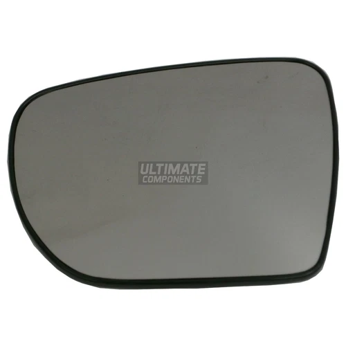 Wing Door Mirror Glass Fits Hyundai ix35 2010-> Chrome Convex Passenger Left