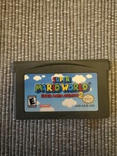 Super Mario World Super Mario Advance 2 Nintendo GBA Game Boy Advance
