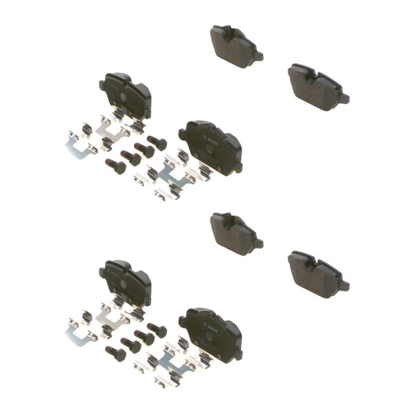 2 BremsbelagsäTze Scheibenbremsen 16,9 Mm Bosch FüR U.A. BMW 1Er-image