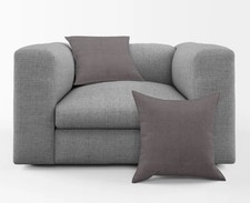 Set of 6 Linen 18 x 18 Pillow Covers NEW