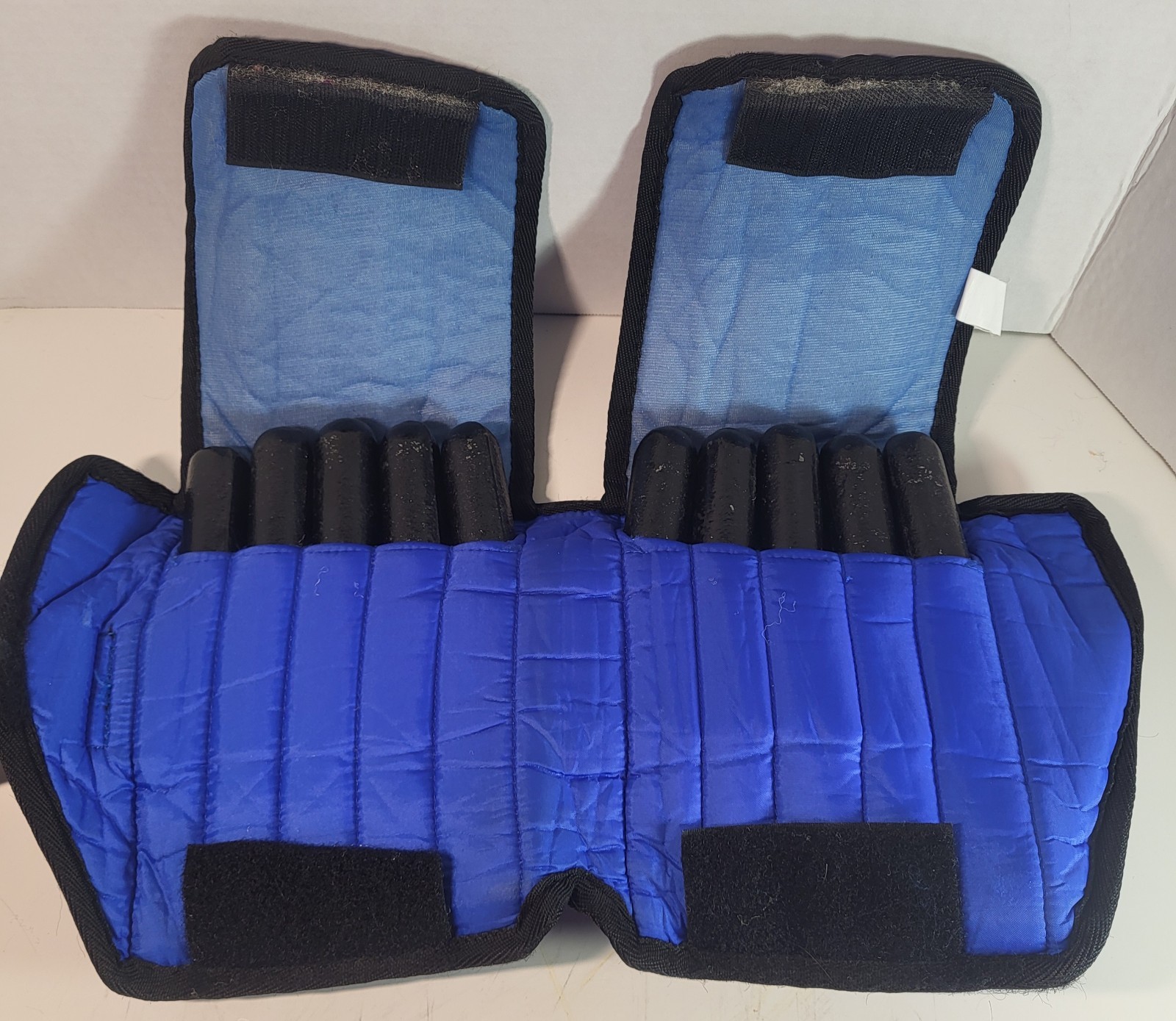 All Pro Contour Foam Pair Of Single 20 LB Adjustable Ankle Weight 1lb To 20lb 