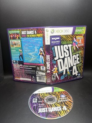 Just Dance 4 Xbox 360 Kinect - Disc - Fast Ship Easy Returns
