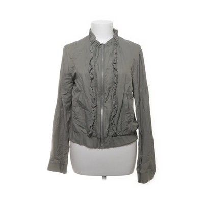 Fishbone, Jacke, Damen, Größe: M, Grau, Baumwolle/Polyamid, Einfarbig #Qgp