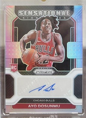 Ayo Dosunmu Prizm Silver Rc Auto | eBay