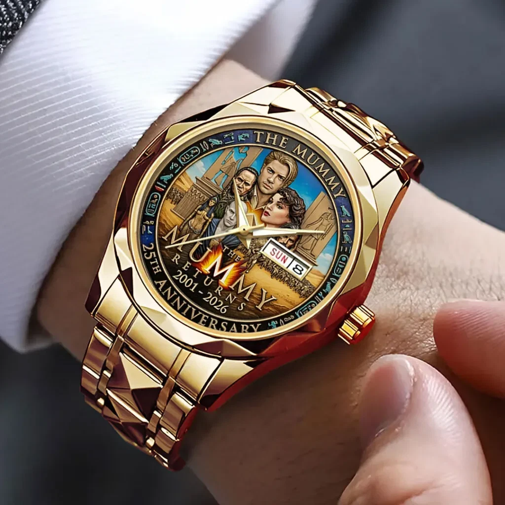The Mummy Returns 25th Anniversary Alloy Luxury Quartz Watch