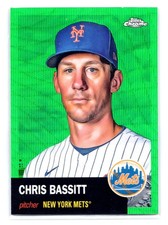 2022 Topps Chrome Platinum #18 Chris Bassitt Green Wave Refractor 88/99 -