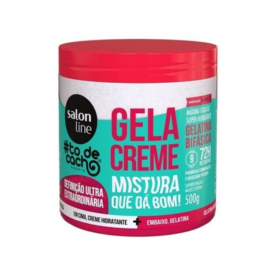 Salon Line - #ToDeCacho - GelaCreme - Creme Hidratante + Gelatina 500Gr
