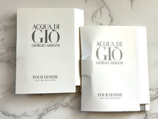 2x Giorgio Armani Acqua Di Gio 0.17oz Men's Eau de Toilette