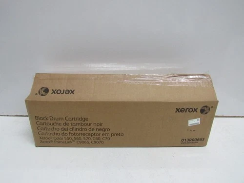 GENUINE XEROX 013R00663 (COLOR 550) BLACK DRUM CARTRIDGE