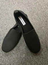 New Women's Steve Maddon Black Slip Ons Sz's 7.5, 8 And 9.5