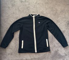 Boys Champion Black Fleece Full Zip Front Athletic Jacket Sweatshirt XL 18-20