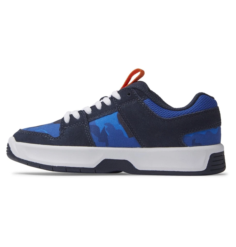 DC Shoes Unisex Niños Lynx Zero Zapatos Azul Sombreado/Naranja - ADBS100269-SBO, Sombreado Foto 3 de 4
