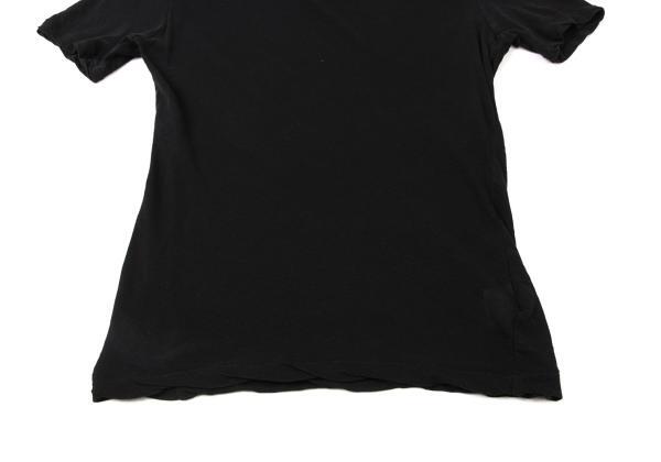 【極美品】Black Frayed Edge Linen Shirt 極美品】Black Frayed Edge Linen Shirt Black Frayed Edge