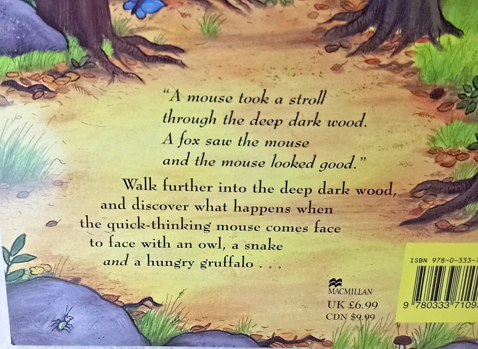 The Gruffalo by Julia Donaldson & Alex Scheffler 1999 Paperback Pre-owned VGC - Image 4 of 4