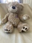 Build a Bear Patches Patchwork Teddy Bear 14” Pre Owned Retired