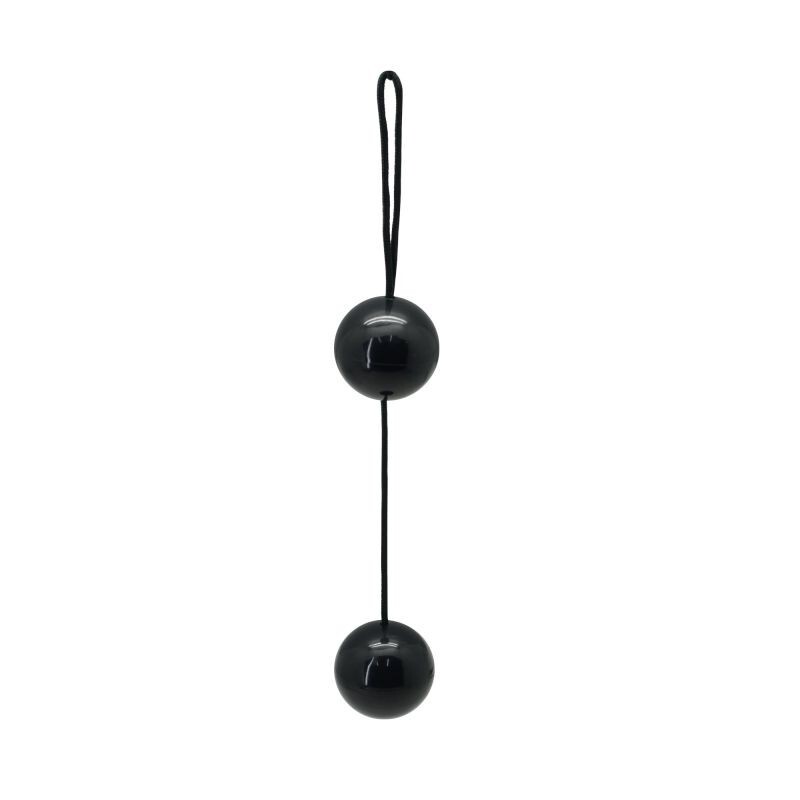 Palline vaginali doppio nero geisha stimolatore anale massaggiatore ovetto vibra