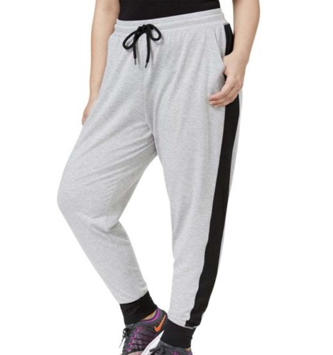 Material Girl Juniors Plus Size Striped Jogger Sweatpants-2X - Picture 4 of 5